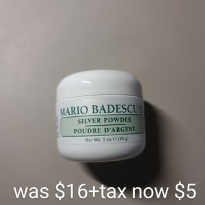 Mario Badescu silver power and travel size samples
